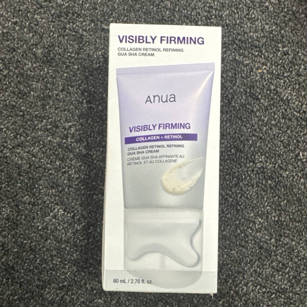 Anua Visibly Firming Collagen + Retinol Neck Gua Sha Cream, 2.70 oz (80ml) 4/29